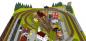 Preview: GP3-0180 C-Gleis Styroporanlage Burgstein 250x120